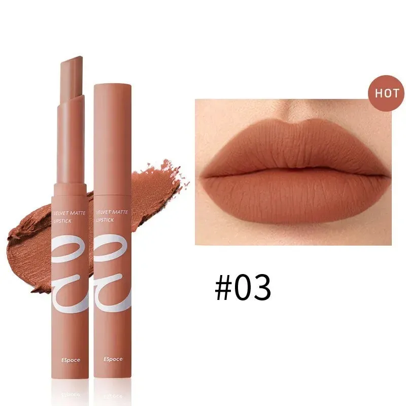 Waterproof Matte Velvet Lipstick Nude Series