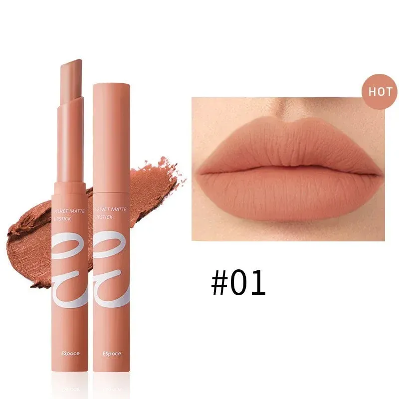 Waterproof Matte Velvet Lipstick Nude Series