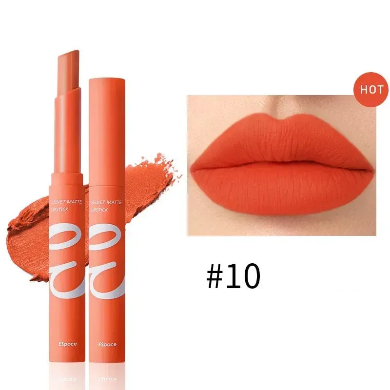 Waterproof Matte Velvet Lipstick Nude Series